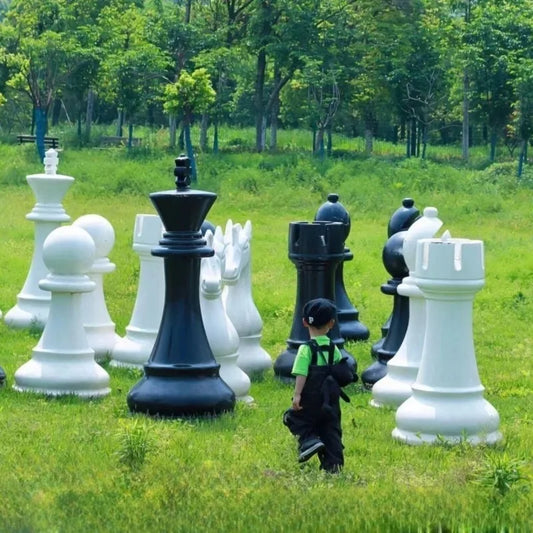 Ornement extérieur imperméable en forme de cavalier d'échecs