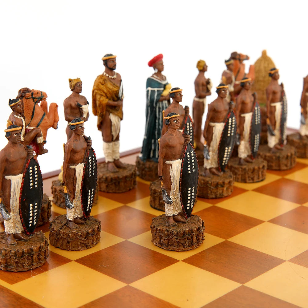 Jeu d'Échecs Guerriers Zoulous echecs boutique