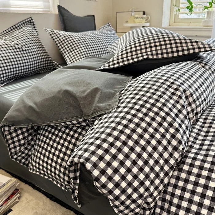 Parure de Lit Échiquier echecs boutique