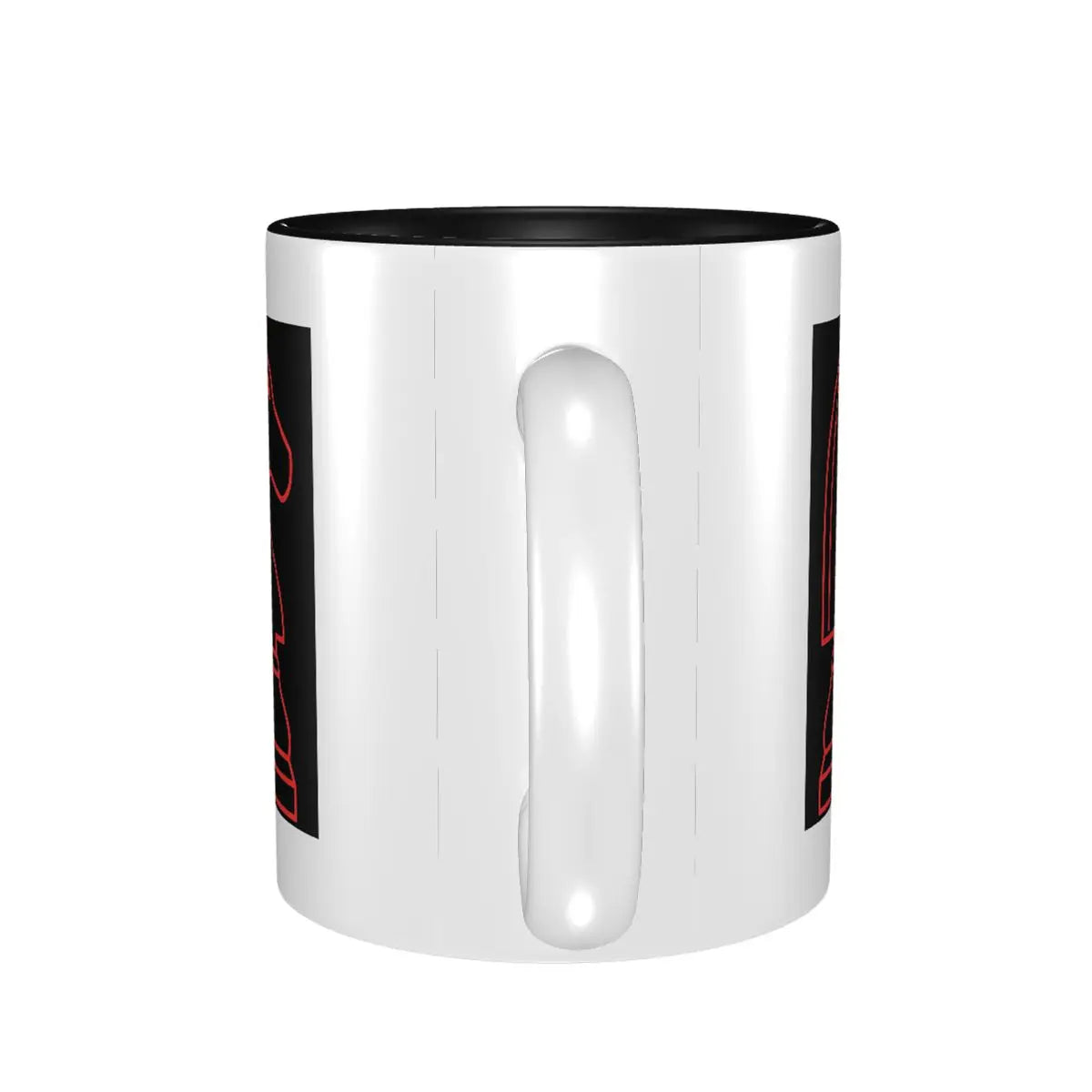 Mug Cavalier d'Échecs Rouge en Céramique echecs boutique