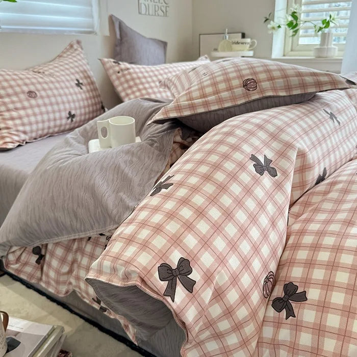 Parure de Lit Échiquier echecs boutique
