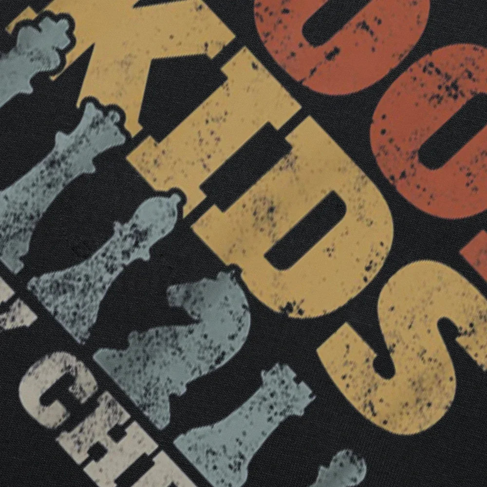 T-Shirt Chessboxing "Cool Kids Play Chess" Ma boutique