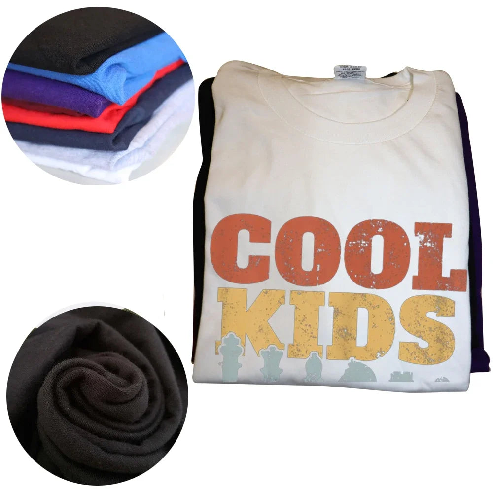 T-Shirt Chessboxing "Cool Kids Play Chess" Ma boutique
