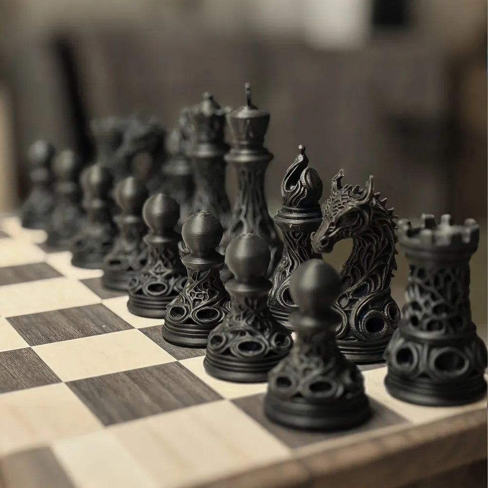 Jeu d'Échecs Dragons Gothiques echecs boutique