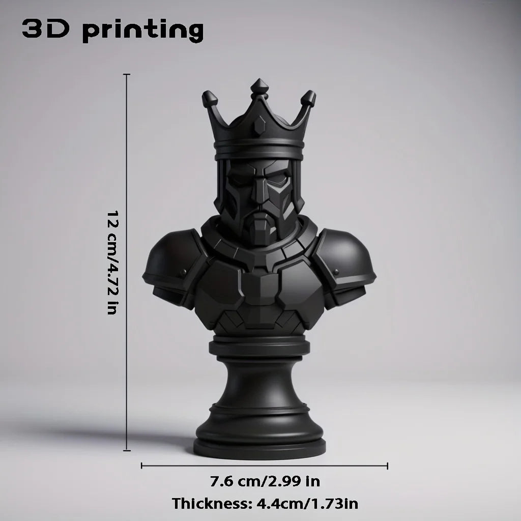 Figurine Fils du Roi des Échecs en 3D echecs boutique