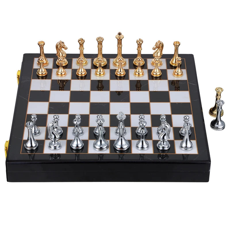 Jeu d'Échecs en Métal Premium echecs boutique